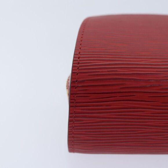 Louis Vuitton Dauphine Red Leather Clutch Bag (Pre-Owned) - Picture 7 of 16